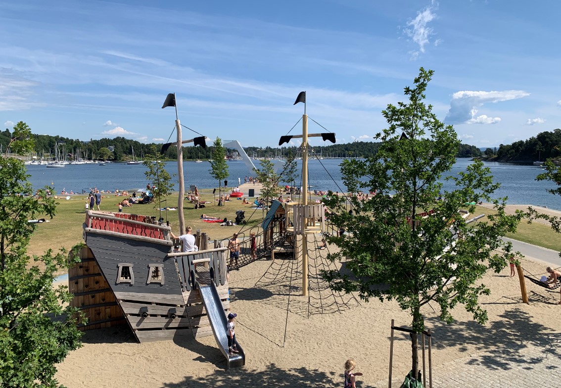 Kadettangen badeplass.