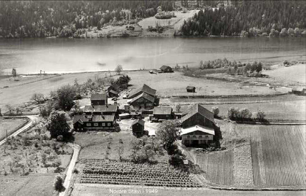 Arkivbilde av Ståvivann fra 1949