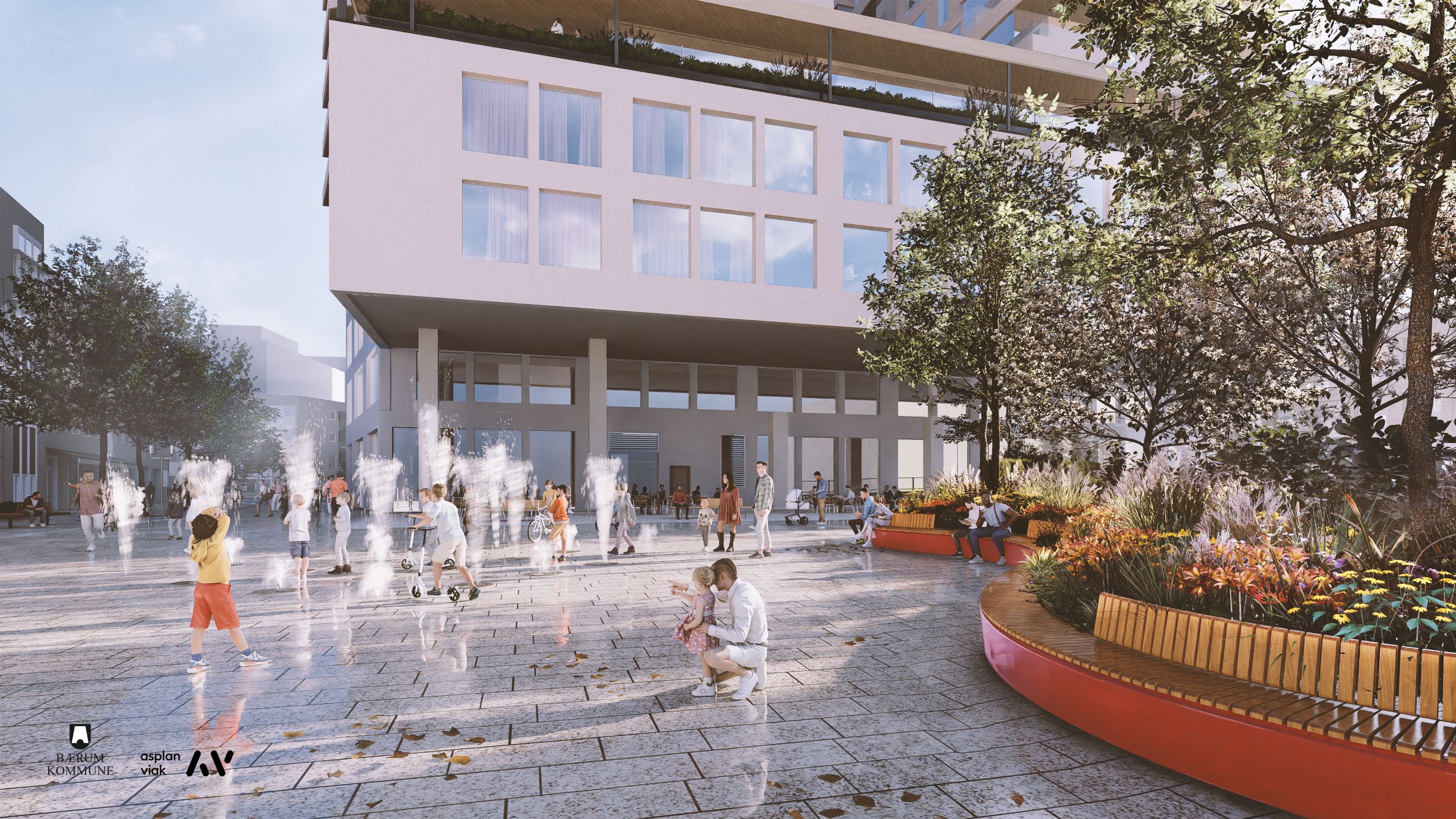 Illustrasjon Rådhustorget