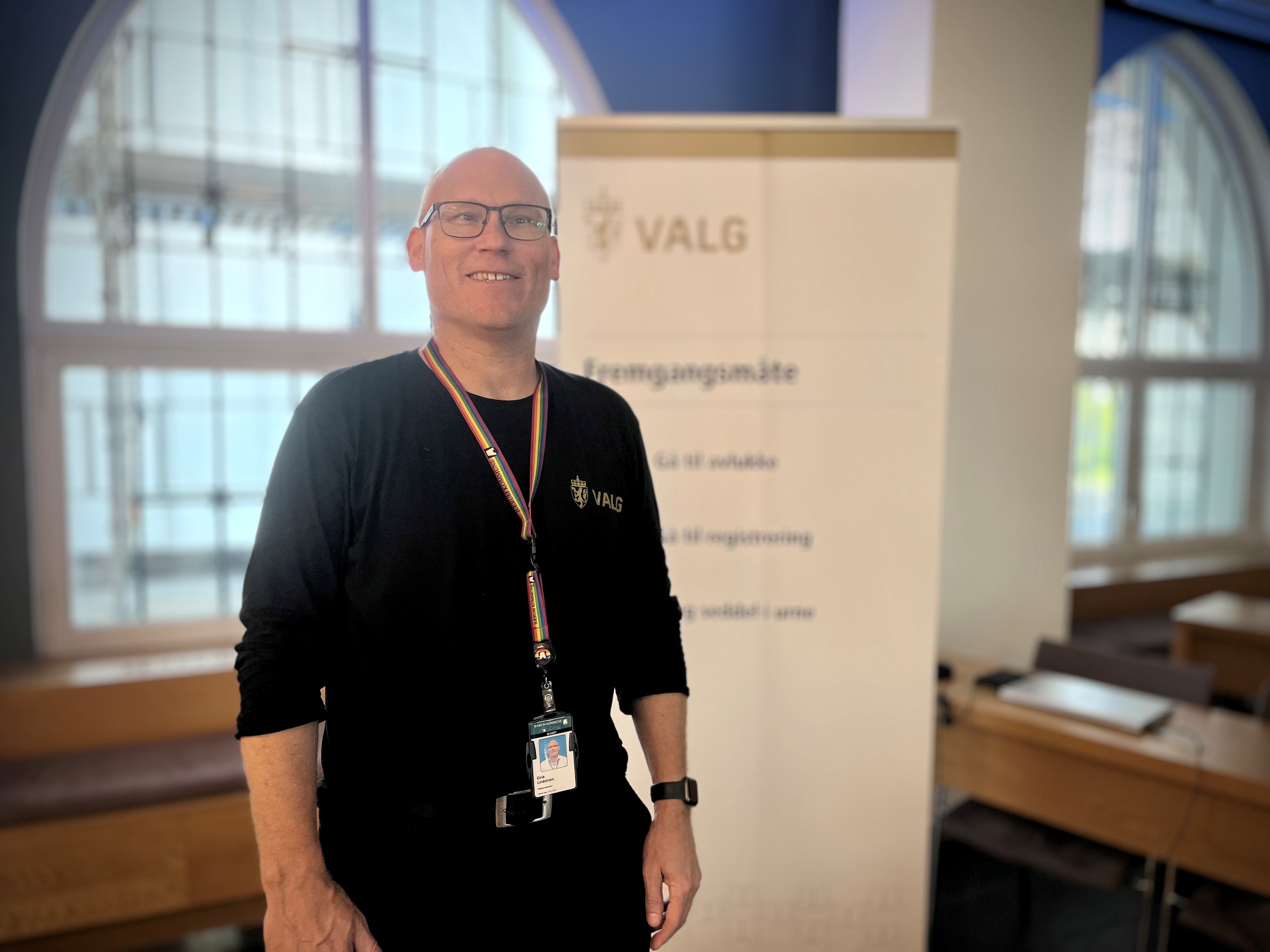 − Alle skal kunne stemme på lik linje, uten å møte hindringer, sier leder for valgorganisasjonen, Eirik Lindstrøm.