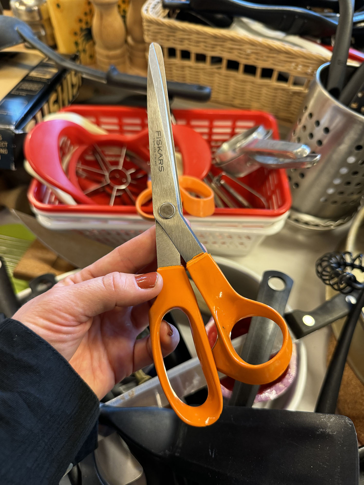 Fiskars-saks, 10 kr 