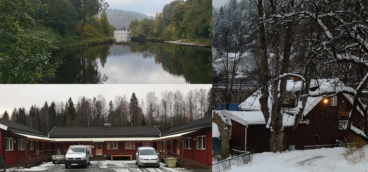 Glassverket skole, Sandviksbukta skole og Skarva skole