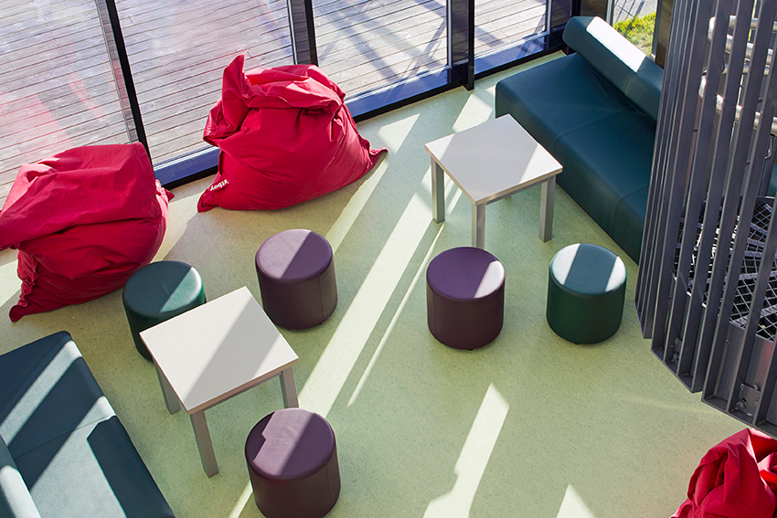 Ramstad skole - Bibliotek