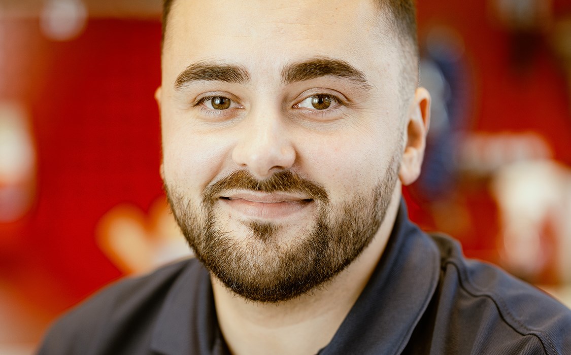 Labinot Ahmeti - Foto: Tom Atle Bordevik / Bærum kommune