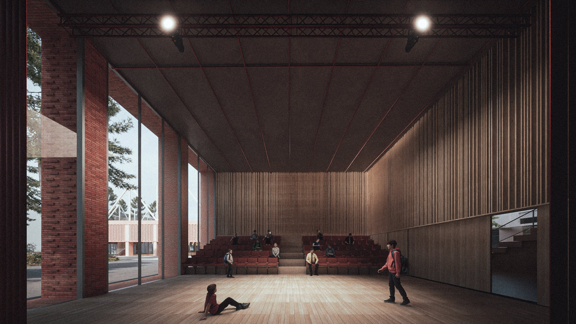 Tårnkvartalet innside