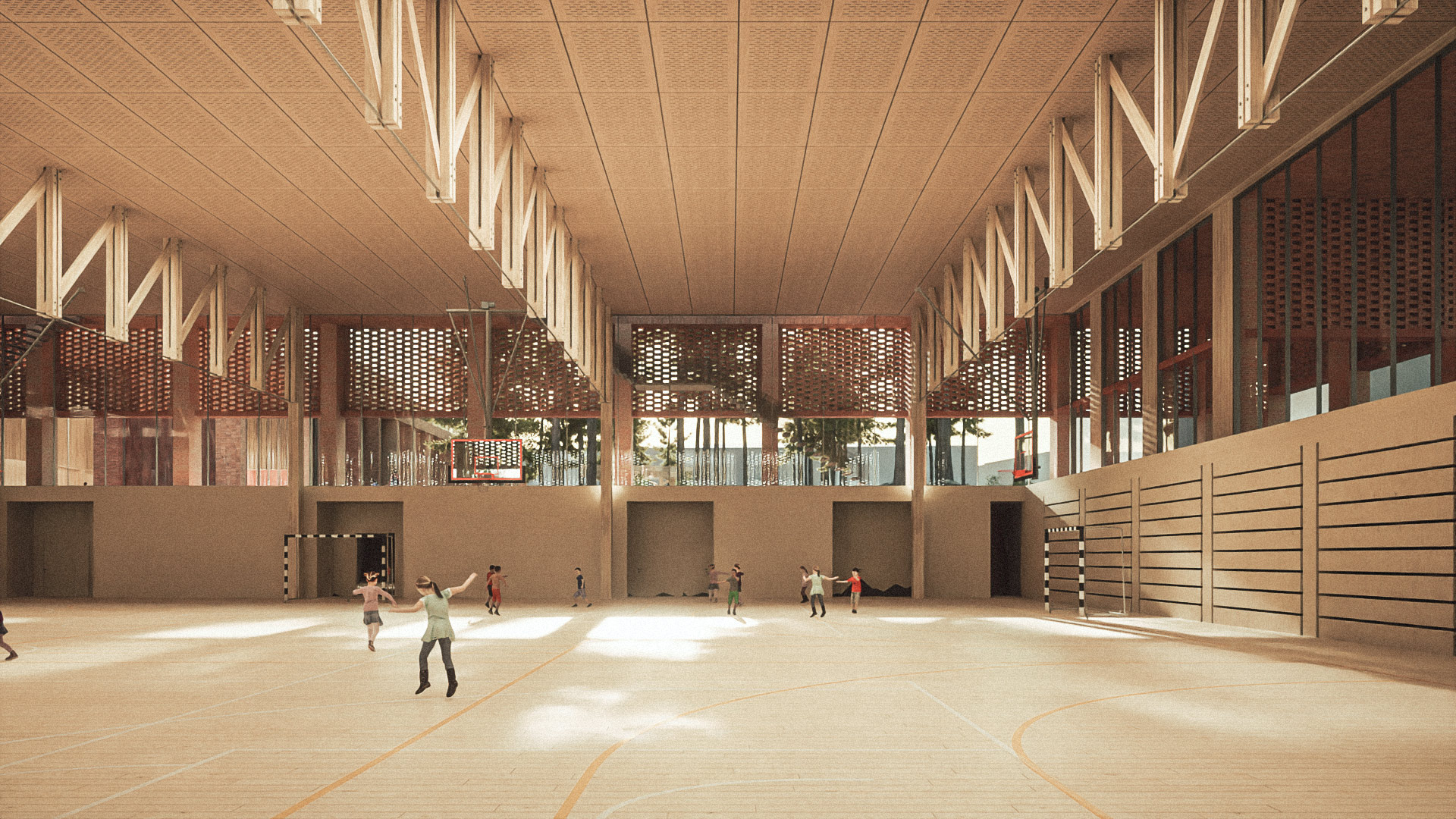 Tårnkvartalet gymsal