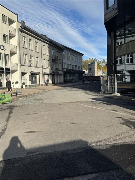 Sandvika Sentrum - ved jernbanmestasjonen