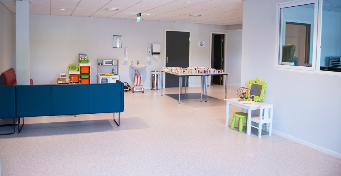 Kolsås Helsestasjon inngangsparti