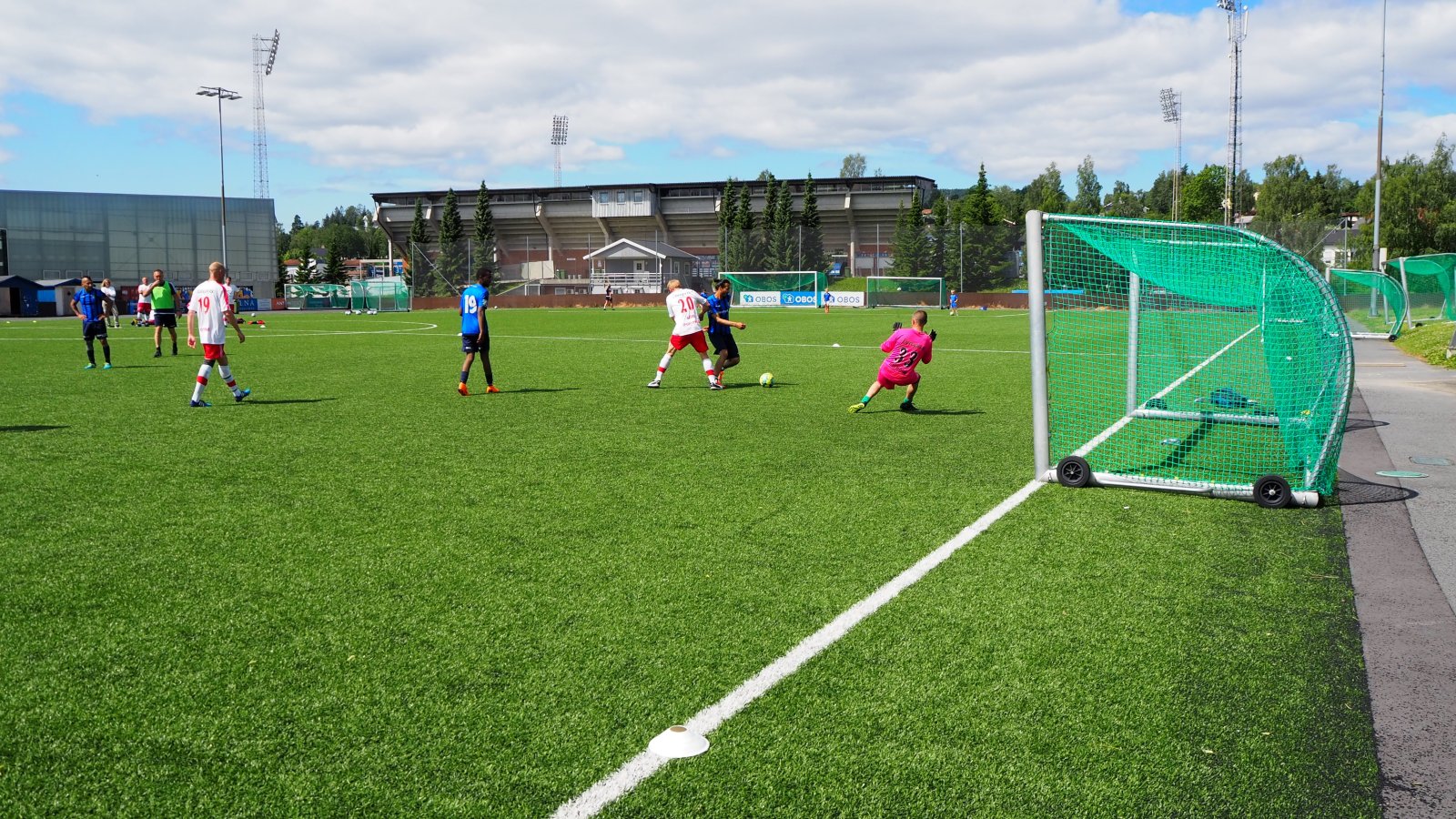 Stabæk Fotball Gatelag bilde kamp