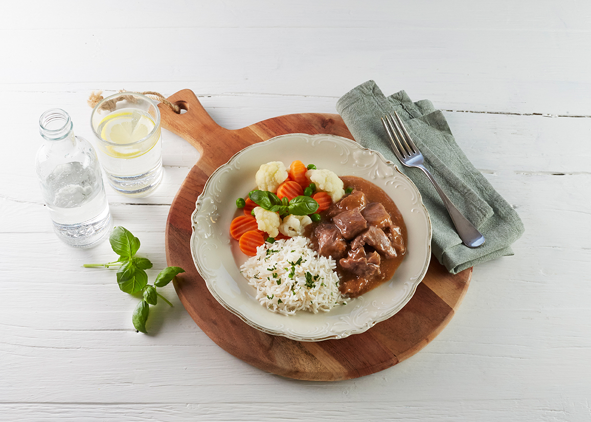 Kalkunragu blomkål ris