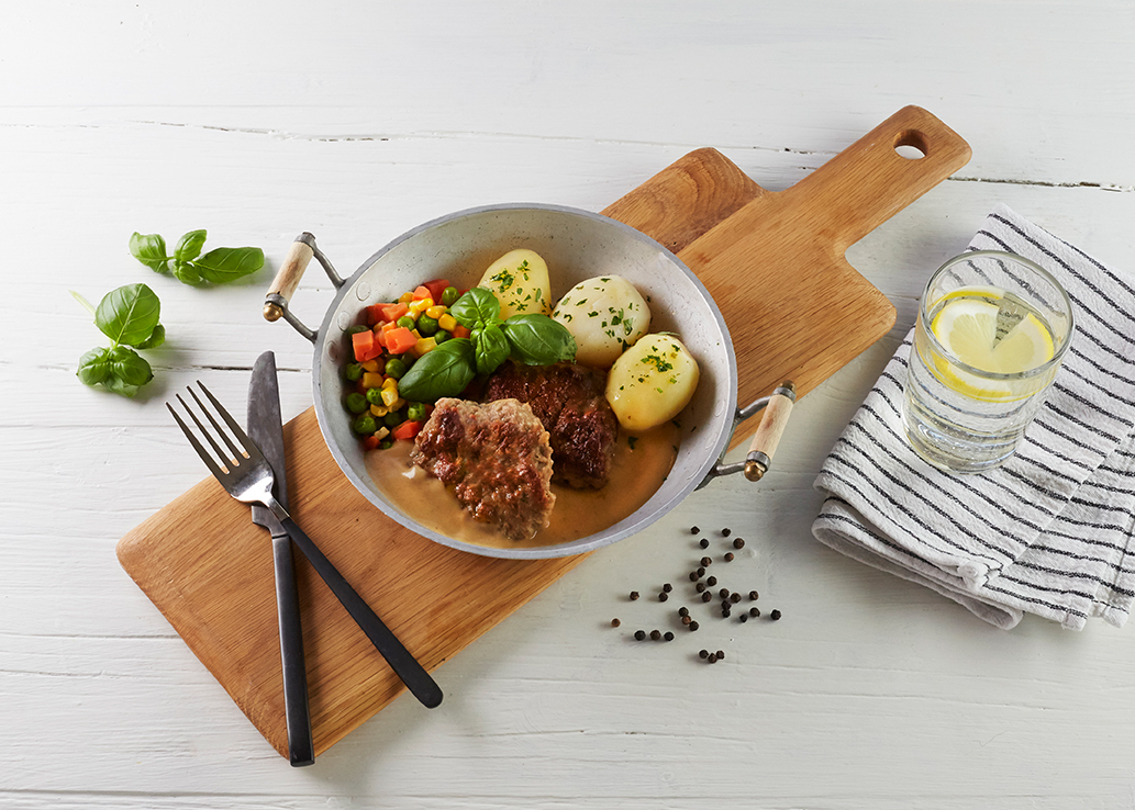 Karbonader soppsaus potet