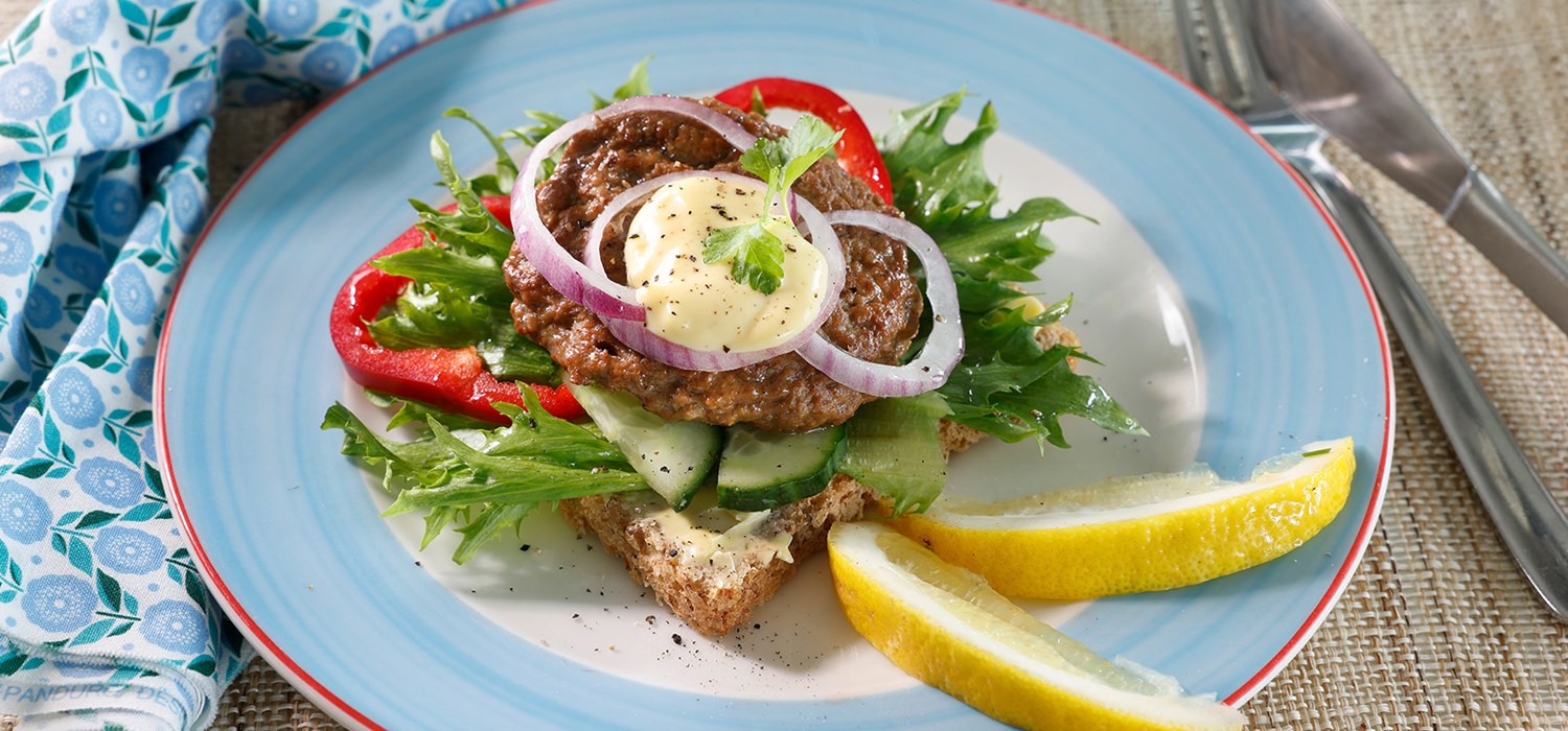 Karbonadesmørbrød