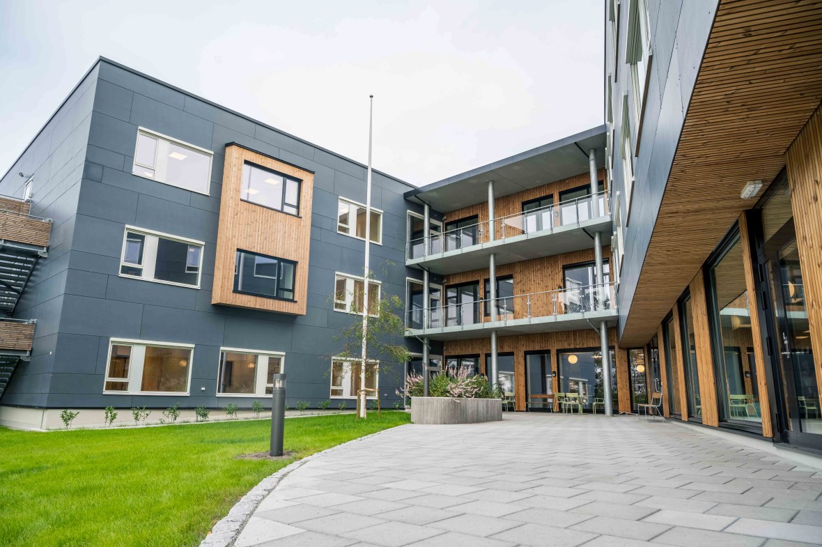 Lindelia sykehjem eksteriør 3