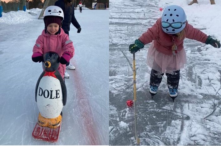 Samlet jente p&aring; sk&oslash;yter-bilde 101221.JPG