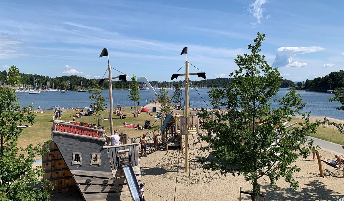 Lekeplassen på Kadettangen