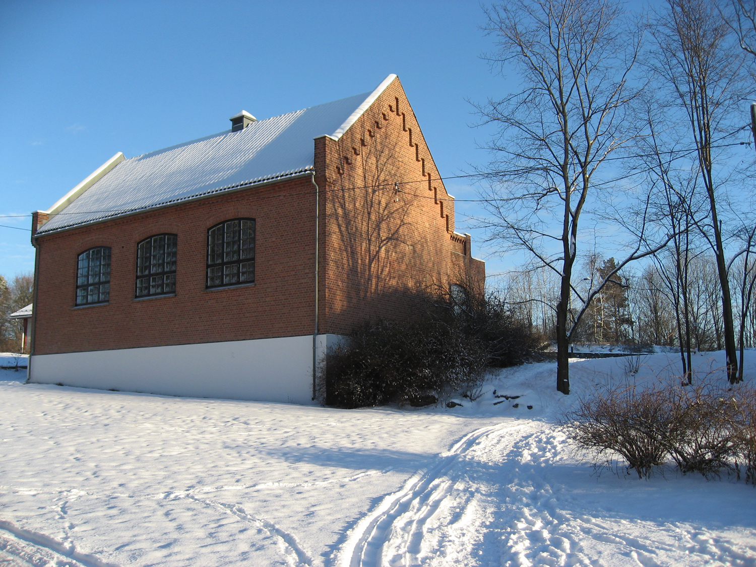 Turnlokalet på Høvik Verk