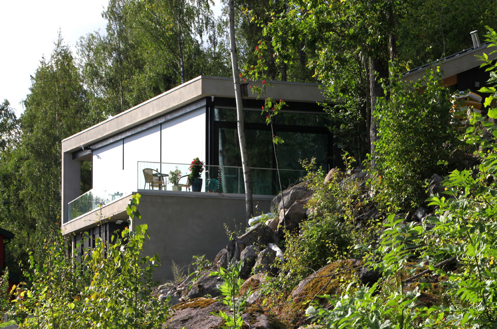 Bolig på Rykkinn tegnet av Morfeus arkitekter