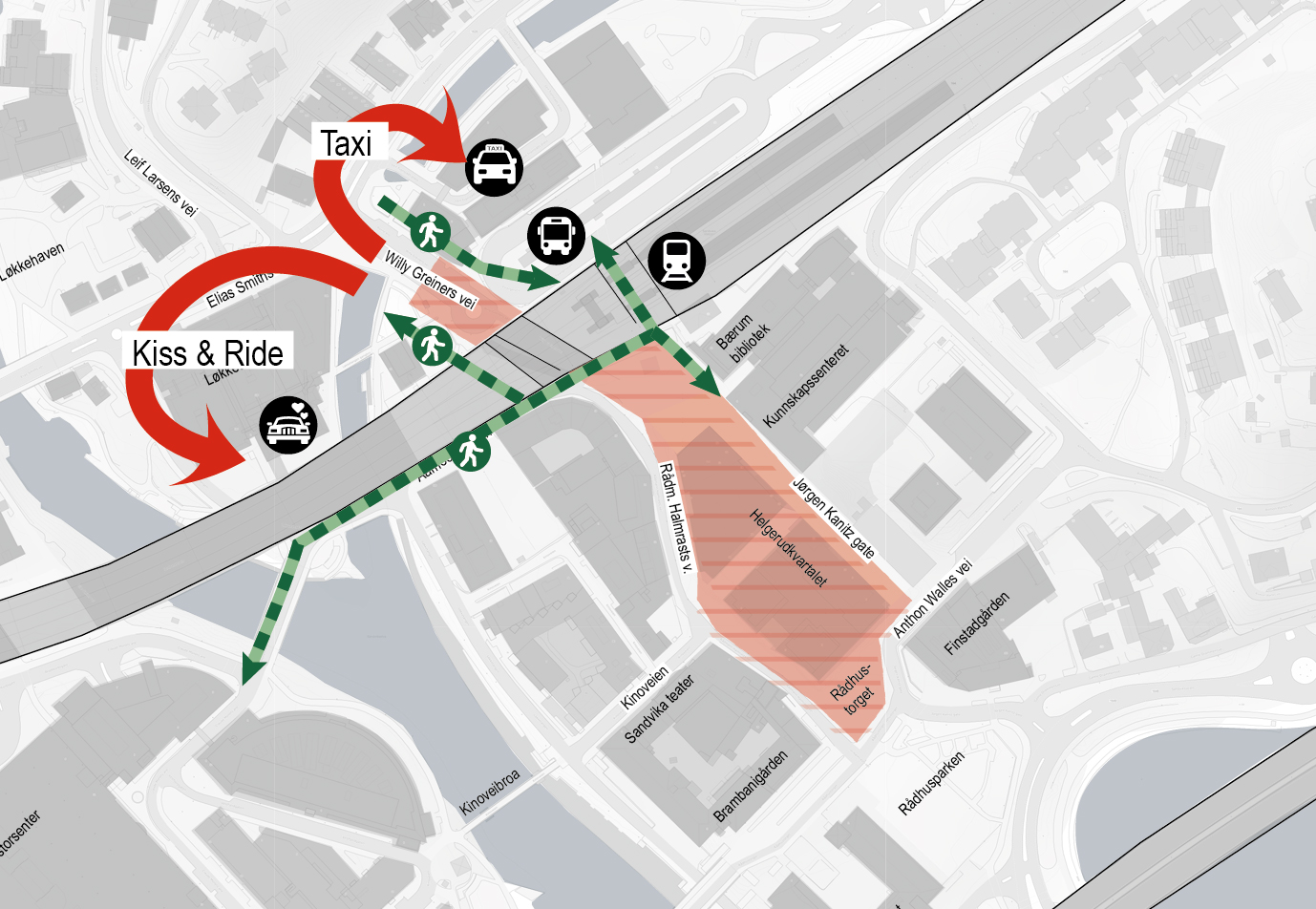 Willy Greiners vei er nå stengt